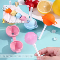 Mini Silicone Popsicle Mold DIY Ice Pop Mold Lollipop Ice Cream Maker Mold Baby Kids Popsicle Makers for Egg Bites