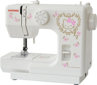 日本公司貨 JANOME 車樂美 KT-35 KITTY 電動 裁縫機 縫紉機 8種花樣 家用 小型 入門款 泰國製