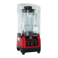 Premium high speed Commercial blender with sound cover/food pocessor/smoothie ice maker