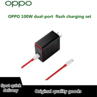 OPPO SUPERVOOC 100W dual-port super flash charger PD65W fast charging is suitable for findx6pro.