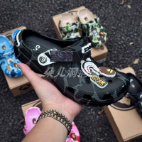 รองเท้าแตะลายพรางรุ่นใหม่ปี 2025 สำหรับผู้ชายและผู้หญิง รองเท้ากันน้ำ Eva รองเท้าชายหาด รองเท้าแตะแบ