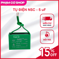 Tụ Điện Tụ Vuông NSC Xanh 5uF 450VAC 50/60Hz Combo 5/10c - Điện Máy Phạm Cơ