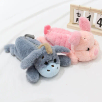 กล่องดินสอรูปหมู Picard Pig Eeyore ตุ๊กตา ดีไซน์การ์ตูนน่ารัก กระเป๋าเก็บเครื่องเขียน กระเป๋าดินสอตุ