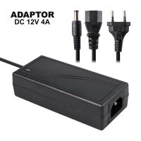 VBS Adaptor Power Supply Converter AC to DC 12V 4A LED Strip Monitor - JC-1240 Lampu Computer