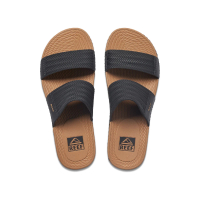 【REEF】WATER VISTA SLIDE 雙帶草繩紋理涼拖鞋 CJ2716(女款 時尚休閒涼拖鞋)