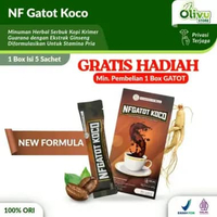 Formula Baru Kopi NFGatot Koco Original by Dr. Richard Lee 1 Box Isi 5 Sachet BPOM NF Gatot Koco Asl