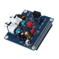 PIFI DAC +HIFI DAC Audio Sound Card Module I2S interface for Raspberry pi3 2 ModelB+Digital Audio Card Pinboard V2.0 Board SC08