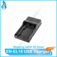 EN-EL15 USB Charger for Nikon EN-EL15 ENEL15 EL15 Battery Fit Camera D7200 D7100 D7000 D610 D600 D750 D800 D800E D810 D810A 1 V1