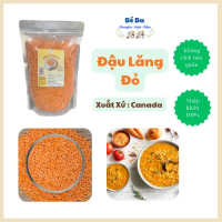1KG Đậu Lăng Đỏ Tách Vỏ hữu cơ nhập khẩu Canada _ đậu lăng đỏ