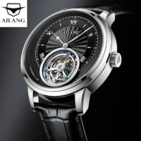 AILANG Fashion Mens Watches Top Brand Luxury Tourbillon Mechanical Watch for Men Waterproof Wristwatch Relogio Masculino clock