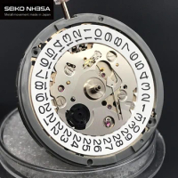 Japan Seiko NH35A Premium Mechanical Movement NH35 White Datewheel 24 Jewels Automatic Self-winding High Accuracy Movt Replace