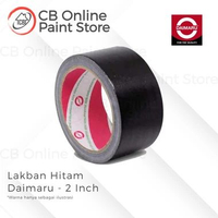 LAKBAN HITAM DAIMARU 5CM / 2 INCHI - ECERAN PER ROL