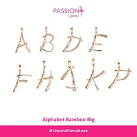 Passion Jewelry - Liontin Berlian Wanita Bamboo Besar S135-LWF1501 T