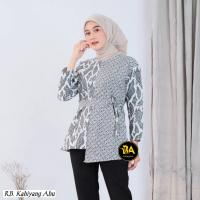 COD Atasan Baju Batik Wanita Blus Kualitas Terbaik Cocok Buat Seragam, pelandang Dan Kantor, kuliah