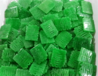 新款天然玉石翡翠玉雙喜吊墜翠玉干青陽綠吊墜玉牌子廠家直銷