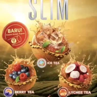 WISMILAK KRETEK SLIM KLIK ICE TEA ISI 10 BUNGKUS BERRY TEA