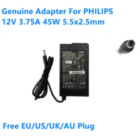 Genuine 12V 3.75A 45W ADPC1245 AC Adapter For PHILIPS HP AOC TPV LCD Monitor Power Supply Charger