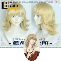 Barnaby Brooks Jr Cosplay Wig Anime TIGER BUNNY Blonde Yellow Heat Resistant Synthetic Hair Role Play Halloween Carnival Party