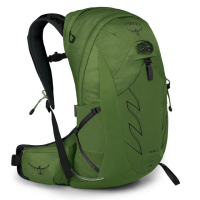 【Osprey】Talon 22 輕量化登山背包 男 綠帶黑(健行背包 單車背包 快速移動運動背包)