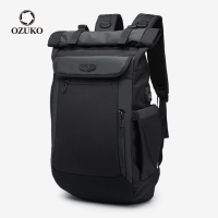 OZUKO Waterproof Men Backpack Fashion Travel Laptop Schoolbag