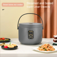 Mini smart rice cooker household vibrato small pot kitchen food warmer portable olla arrocera container appliances