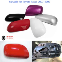 Car Accessories For Toyota Passo 2007~2009 Rearview Mirror Cover Reverse Mirror Shell Mirror Case Housing