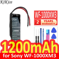 1200mAh KiKiss Powerful Battery WF1000XM3 (14430 2line) for Sony WF-1000XM3 Charging Case