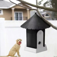 Outdoor Ultrasonic Dog Anit Barking Training House Automatic Control Device Pet No Barking Waterproof Dog Anti Bark Drive Device