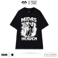 Áo Thun Midas Heaven, Áo Phông Midas Heaven Chất Vải Cotton 250 Gsm Form Oversize Nam Nữ Mặc Được