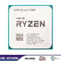 AMD Ryzen 5 R5 3600 3.6GHz 6-Core 12-Thread CPU Processor LGA AM4