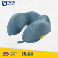 【TravelBlue】寧靜頸枕 U型枕 TB-212#藍-藍