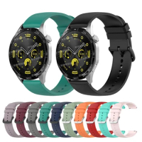 22mm Silicone Band For Huawei Watch GT 4 46mm Sport Wrist Strap For Huawei Watch 4 Pro/GT 2 Pro/GT 2E/Runner/GT 3 SE Bracelet
