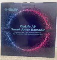 【新品未開封】OlyLife A9 スマートイオン空気清浄機 music機能付 OlyLife A9 Air Purifier - Pure, Clean Air
