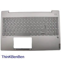 DE German Mineral Gray Keyboard Upper Case Palmrest Shell Cover For Lenovo Ideapad S540 15 15IWL GTX 5CB0U43619