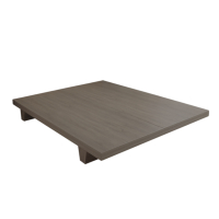 本木家具-波特夫 日式木屐床架-雙大6尺