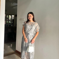 Missnomi - Brielle vol 2 Dress / Dress Wanita / Dress Pesta / brokat kondangan 2023 / baju kondangan