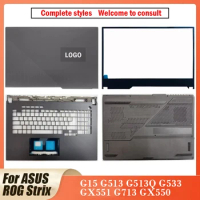 Original Metal For ASUS ROG Strix G15 G513 G513Q G533 GX551 G713 GX550 Laptop LCD Back Cover Palmrest Bottom Case Hinges Case