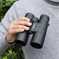 2021 NEW 10X42 Binoculars FMC Professional Living Waterproof Telescope Powerful Bak4 Night Vision Hunting Scope Military Compact