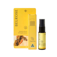 即期品【Belrose】橄欖葉麥蘆卡蜂膠口腔噴劑 25ml(MGO400＋原廠公司貨)