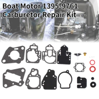 Boat Motor 1395-9761 Carburetor Repair Kit For Mercury Mariner Outboard Engine 8HP 9.9HP 10HP 15HP 20HP 25HP For Sierra 18-7212