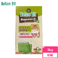 【Nature Fit 吉夫特】幼貓聰明成長配方（羊肉+糙米） 3kg(貓糧、貓飼料、貓乾糧)