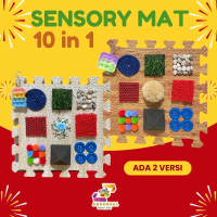sensory Mat 10 in 1 | Sensory Play Mat| Mainan edukasi Anak
