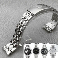 Suitable for Tissot watch Strap steel Belt Male WatchBands 1853 Original T17 T461 T014 PRC200 Stainless Steel Watch Band Chain