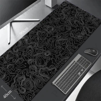 Black 40x90cm XXL Lock Edge Mousepads Large Gaming Mousepad Desk Mat Mouse Mat Beast Desk Pad For Gift Mouse Pad