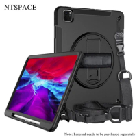 For iPad Pro 12.9 inch 2020 2021 Tablet Case Heavy Duty Shockproof Rugged Cover for iPad Pro 12.9“ 2020 Stand Holder Armor Case