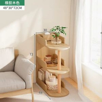 客廳梳化邊置物架臥室床頭窄夾縫隙收納架子儲物櫃子小型書架落地
