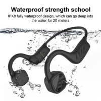 B21 Practical Wireless Headphone Comfortable IPX8 Waterproof Ear Hook Bone Conduction Headphone MP3 Music Player