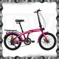 IBW - Sepeda Lipat TREX XT-7 DB Uk 16" 20" 20 Inch Pink