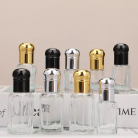 Wholesale 3ml 6ml 12ml Refillable Perfume Bottle Roll on Bottles for Essential Oils Vial Empty Perfume Sample Roller Bottle
