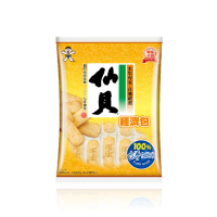 【旺旺】仙貝經濟包 350g/包(米果 全素 仙貝)